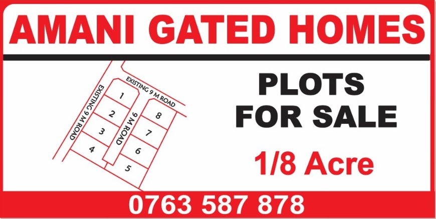 Amani Gated Homes Plot Layout